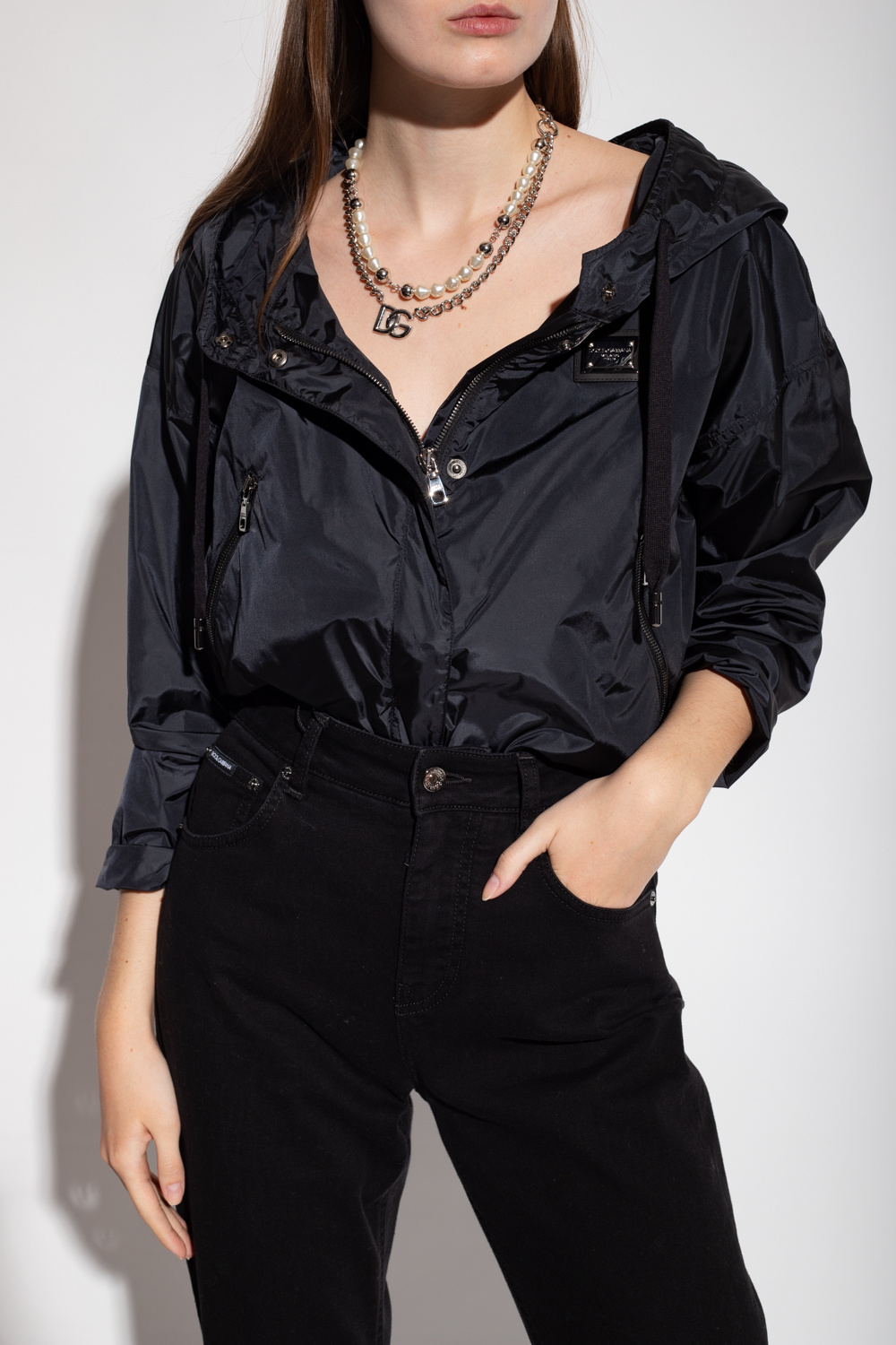 Dolce & Gabbana Cropped hooded jacket | Women's Clothing | Vitkac